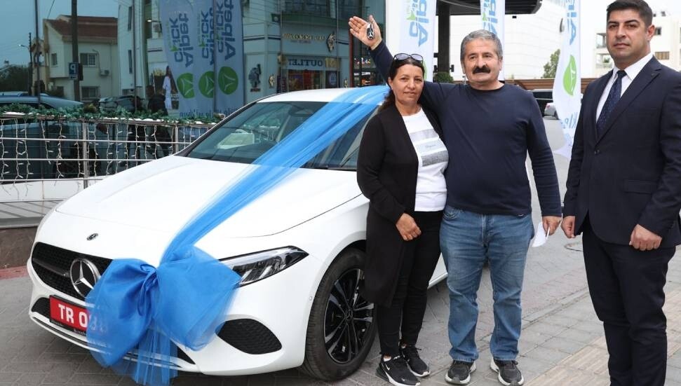 ALPET Click kampanyasında ilk Mercedesi hasan kılıvan kazandı
