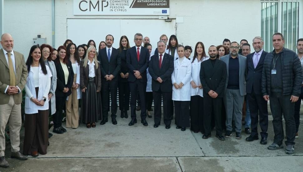 Cumhurbaşkanı Tufan Erhürman, Kayıp Şahıslar Komitesi Antropoloji Laboratuvarı’nı ziyaret etti