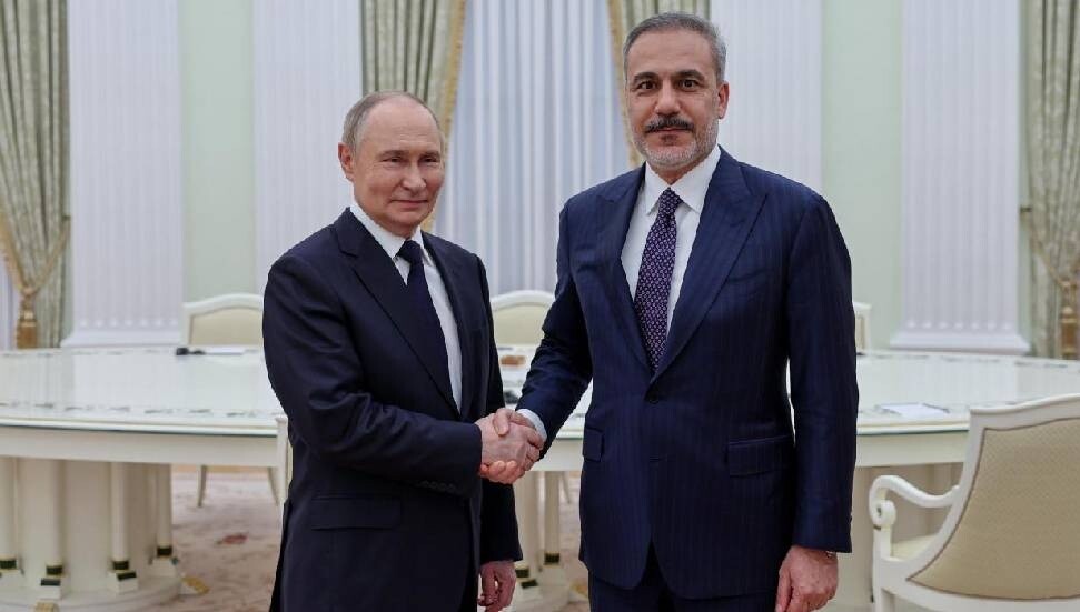 Hakan Fidan, Rusya Devlet Başkanı Putin ile görüştü