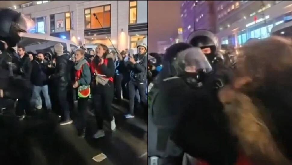 Alman polisinin milletvekili yumrukladığı ortaya çıktı
