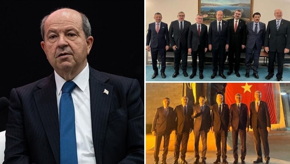 Cumhurbaşkanı Ersin Tatar sessiz sedasız Ankara’ya gitti