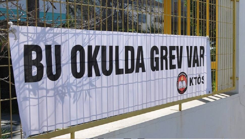 KTÖS’den KTOEÖS’e destek: İskele Şht. İlker Karter İlkokulu’nda grev yapılacak