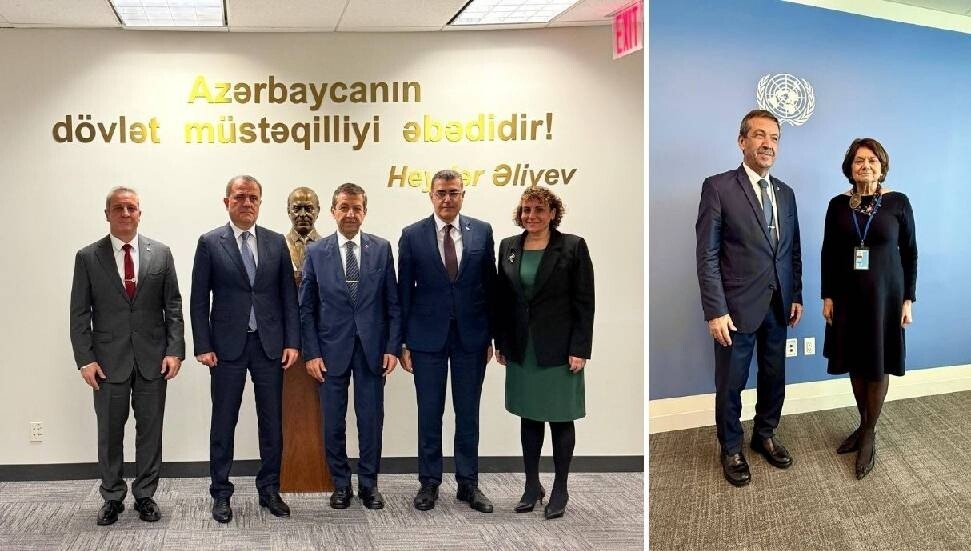 Tahsin Ertuğruloğlu, New York'ta DiCarlo ve Bayramov ile görüştü