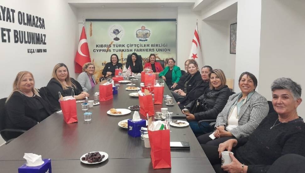 Çiftçiler Birliği Kadın Komitesi, 4 K Kadın Kooperatifi ve Ada Koop, KTÇB çatısı altında bir araya geldi