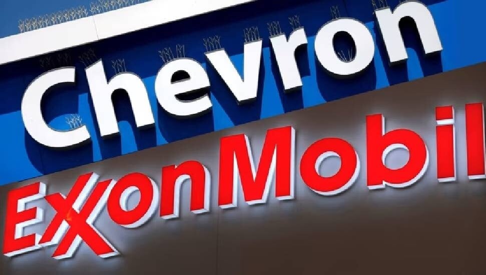 Chevron ve ExxonMobil'in kârında düşüş