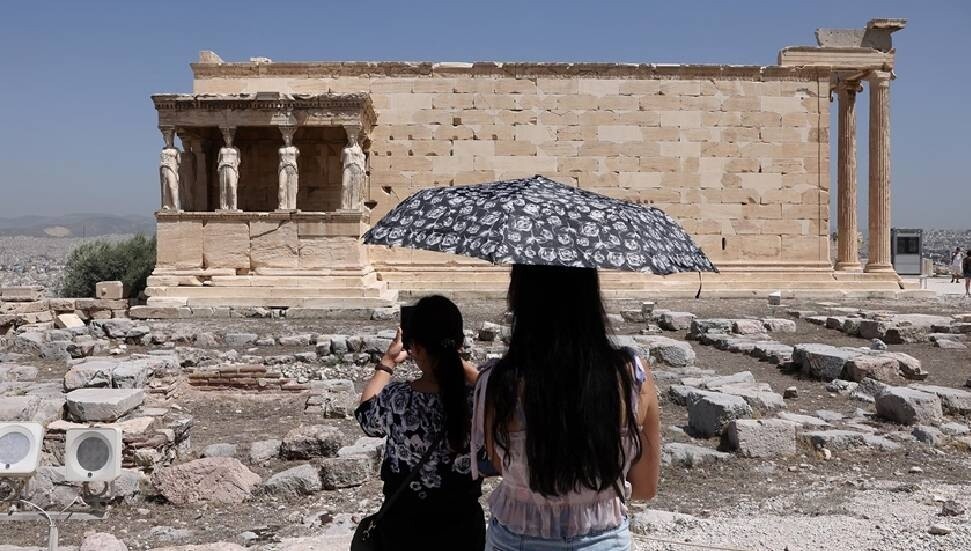 Yunanistan'da bu hafta sıcaklıkların 43 dereceye ulaşması bekleniyor