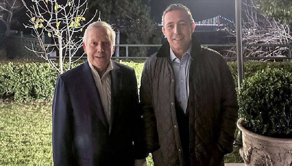 Fenerbahçe Kulübü Başkanı Ali Koç'tan eski başkan Aziz Yıldırım'a ziyaret