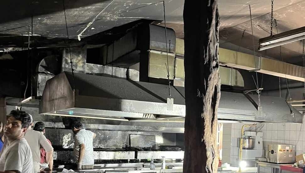 Archway'de yangın!