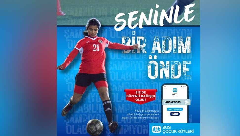 SOS Çocukköyü Derneği’nden yetenekli sporcu çocuklara bağış kampanyası