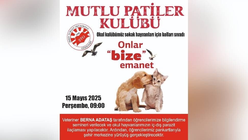 Mutlu Patiler Kulübü’nden anlamlı etkinlik: Onlar bize emanet