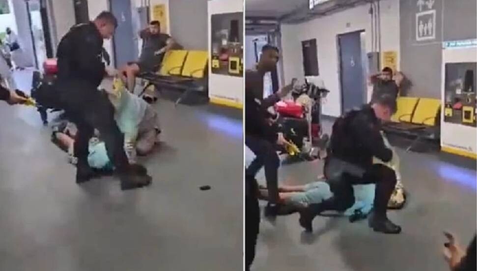 İngiltere'de polisin yerde yatan kişinin yüzünü ve kafasını tekmelemesi tepki çekti