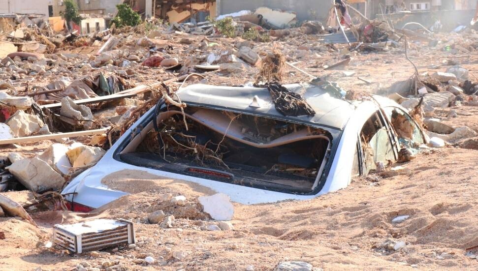 DSÖ: Libya'daki sel felaketinde can kaybı 4 bin 333'e ulaştı