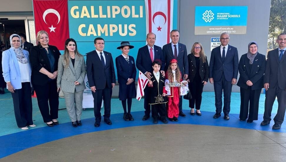 Cumhurbaşkanı Ersin Tatar, Sydney'de Türk Maarif Okullarını ziyaret etti