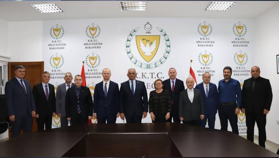 İTÜ-KKTC heyetinden Bakan Çavuşoğlu’na ziyaret