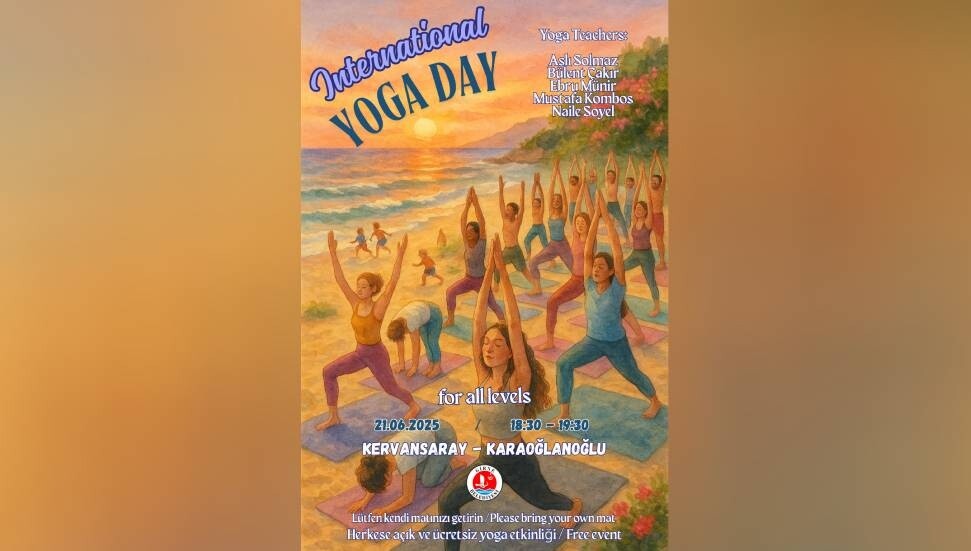 Uluslararası Yoga Günü Kervansaray’da gerçekleşecek