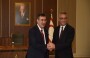 Tufan Erhürman ile Cevdet Yılmaz bir araya geldi:  iyi ilişkiler ve istişare vurgusu