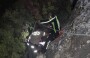 Dağyolu'nda kaza: TIR uçurumdan yuvarlandı, sürücü kurtarıldı!